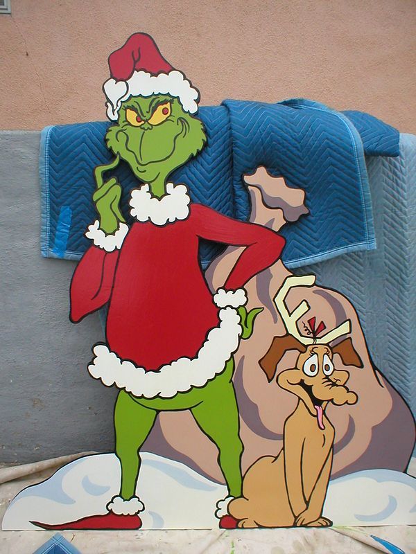 grinch and his dog max