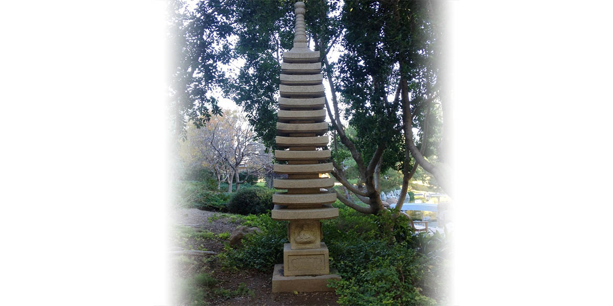 zen tower in phoenix japanese Freindship Garden